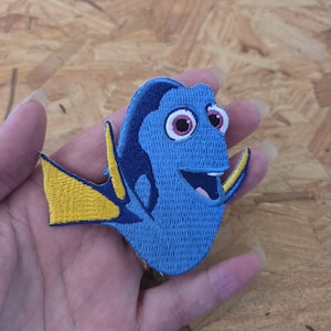 Dory - Finding Dory - Movie - Nemo - Embroidered Iron On Applique Patch - AR