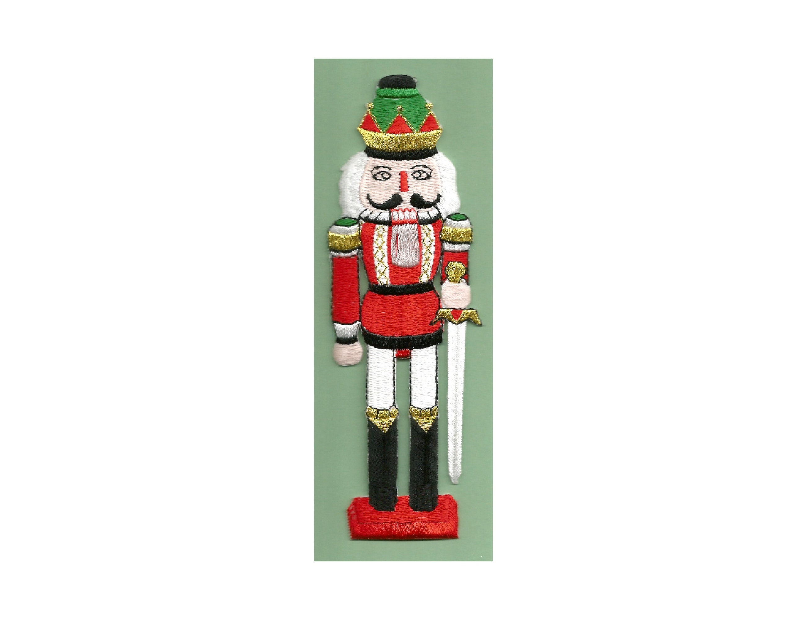 NUTCRACKER Iron On Patch Holiday Christmas NUTCRACKER Iron On Patch Holiday Christmas