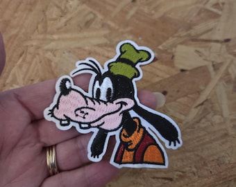 Goofy - Dog - Cartoon - Embroidered Iron On Applique Patch - B