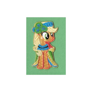 My Little Pony Characters Embroidered Iron On Patch Set of 13