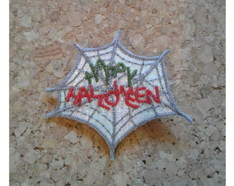 Hsppy Halloween Pin Brooch - Spiderweb - Black - Insect - Halloween - Pin Brooch - Jewlery