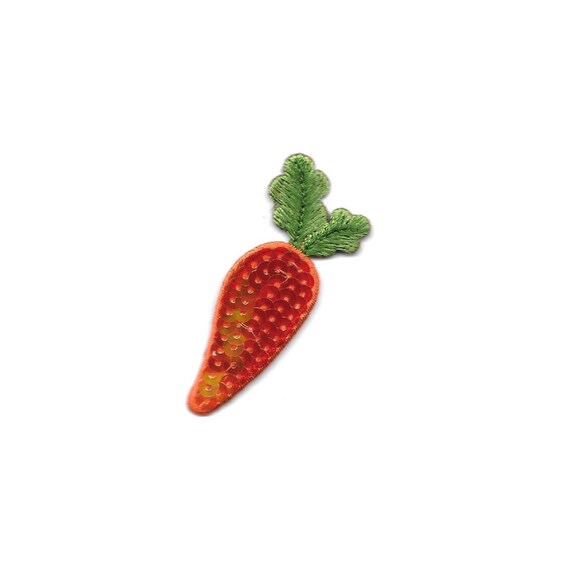 Carrots Vegetable Crafts Chef Cooking Embroidered Iron On Patch Food
