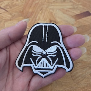 Darth Vader - Star Wars - Anakin Skywalker - Embroidered Iron On Applique Patch