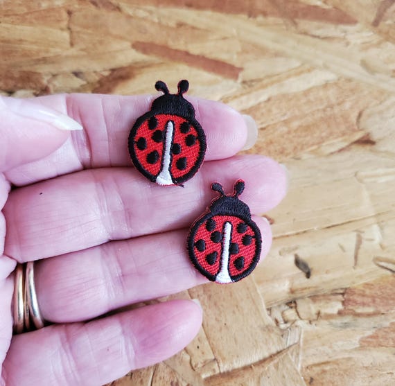 Ladybug - Ladybugs - Insects - School - Embroidered Iron On Patches