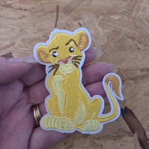 Simba - The Lion King - Lion  - Movie - Embroidered Iron On Applique Patch