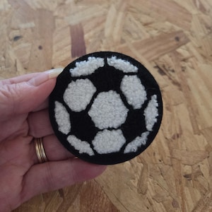 Soccer Ball - Soccer - PE - Gym - Coach - Chenille - Embroidered Iron On Patch