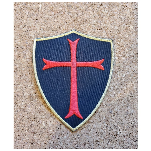 Knights Templar Patch Etsy