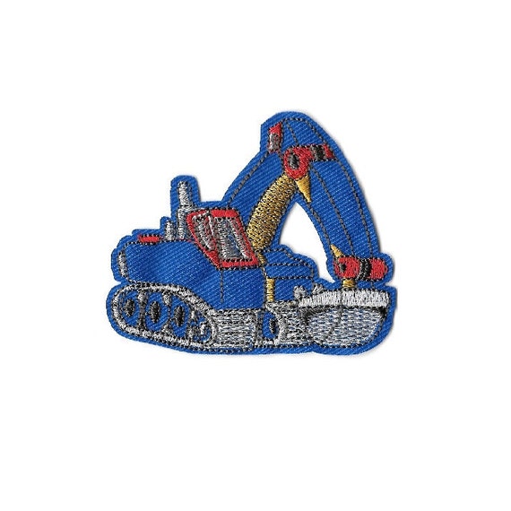 Iron on Excavator Patch Iron on Excavator Patch