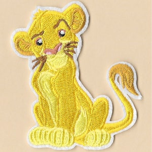 Simba - The Lion King - Lion  - Movie - Embroidered Iron On Applique Patch