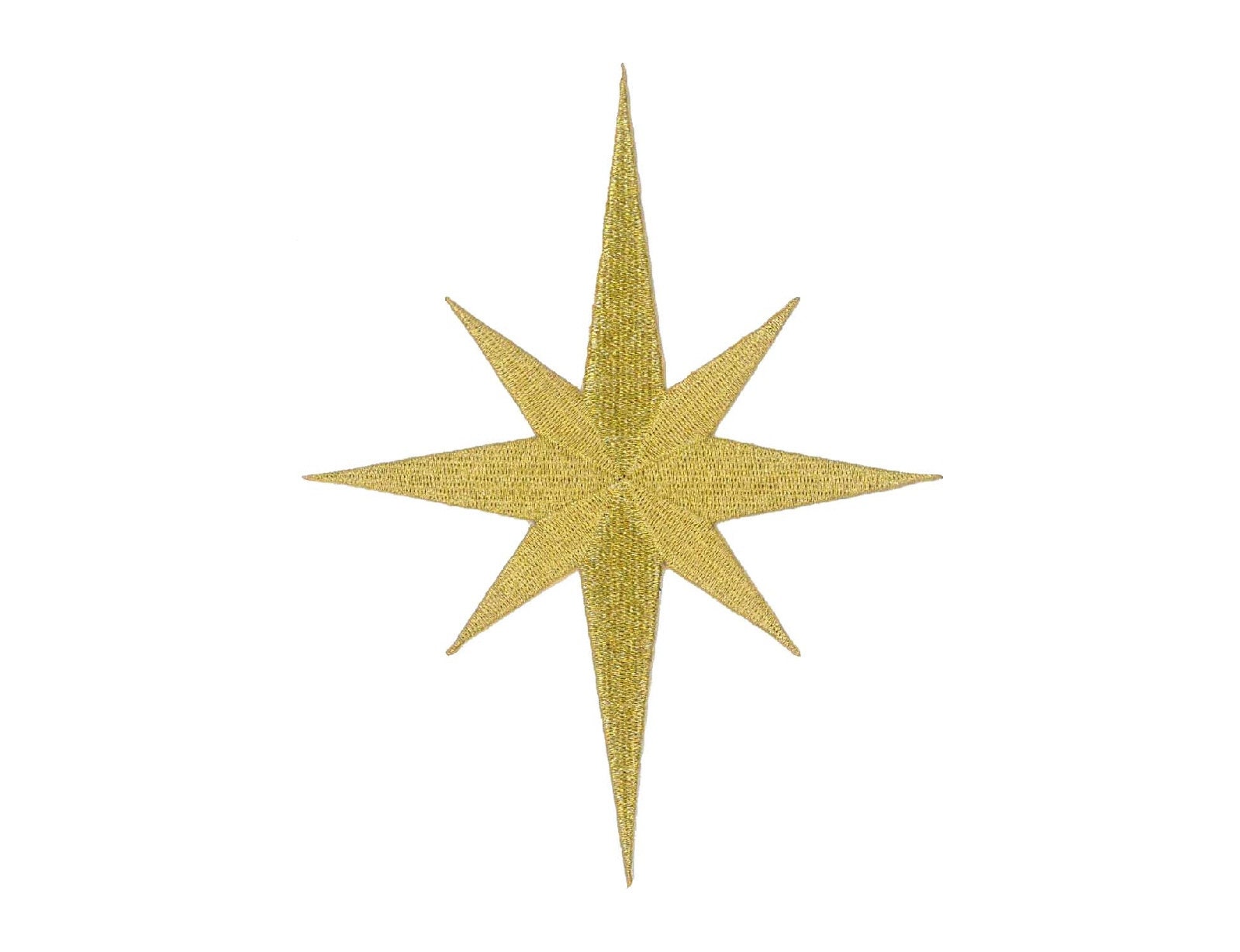 Metallic Gold Embroidered Christmas Nativity Star Liturgical - Etsy