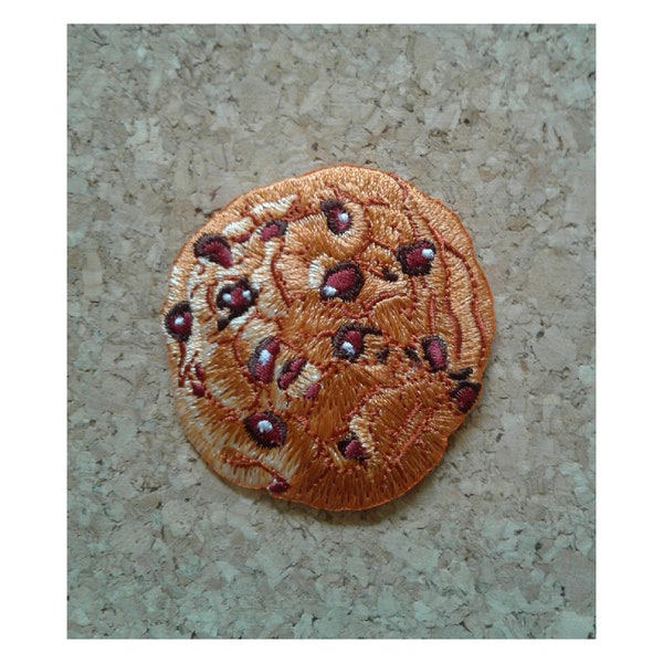 Chocolate Chip Cookie - Sweets & Treats - Bakery Craft - Iron On Applique Patch