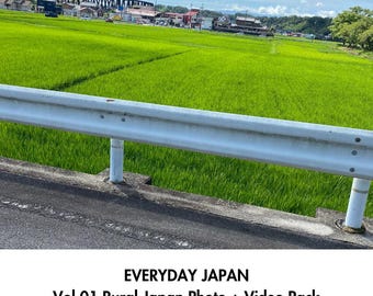 Japanese Landscape Photo & Video Pack | 17 Original Photos + 3 Rural Japan Videos + PDF Photo Book | Commercial Use | No AI