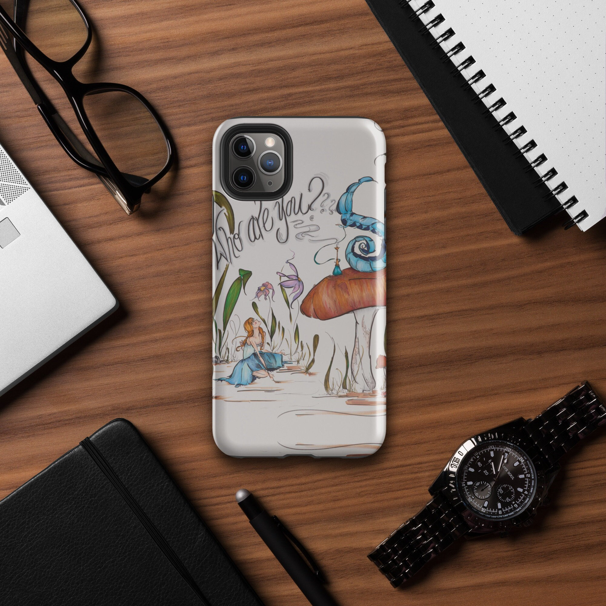 Advice from a Caterpillar Alice in Wonderland iphone case