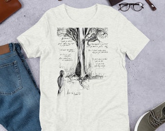Alice & the Cheshire Cat Unisex t-shirt