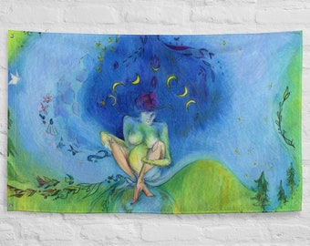 Gaia Mother Earth Flag