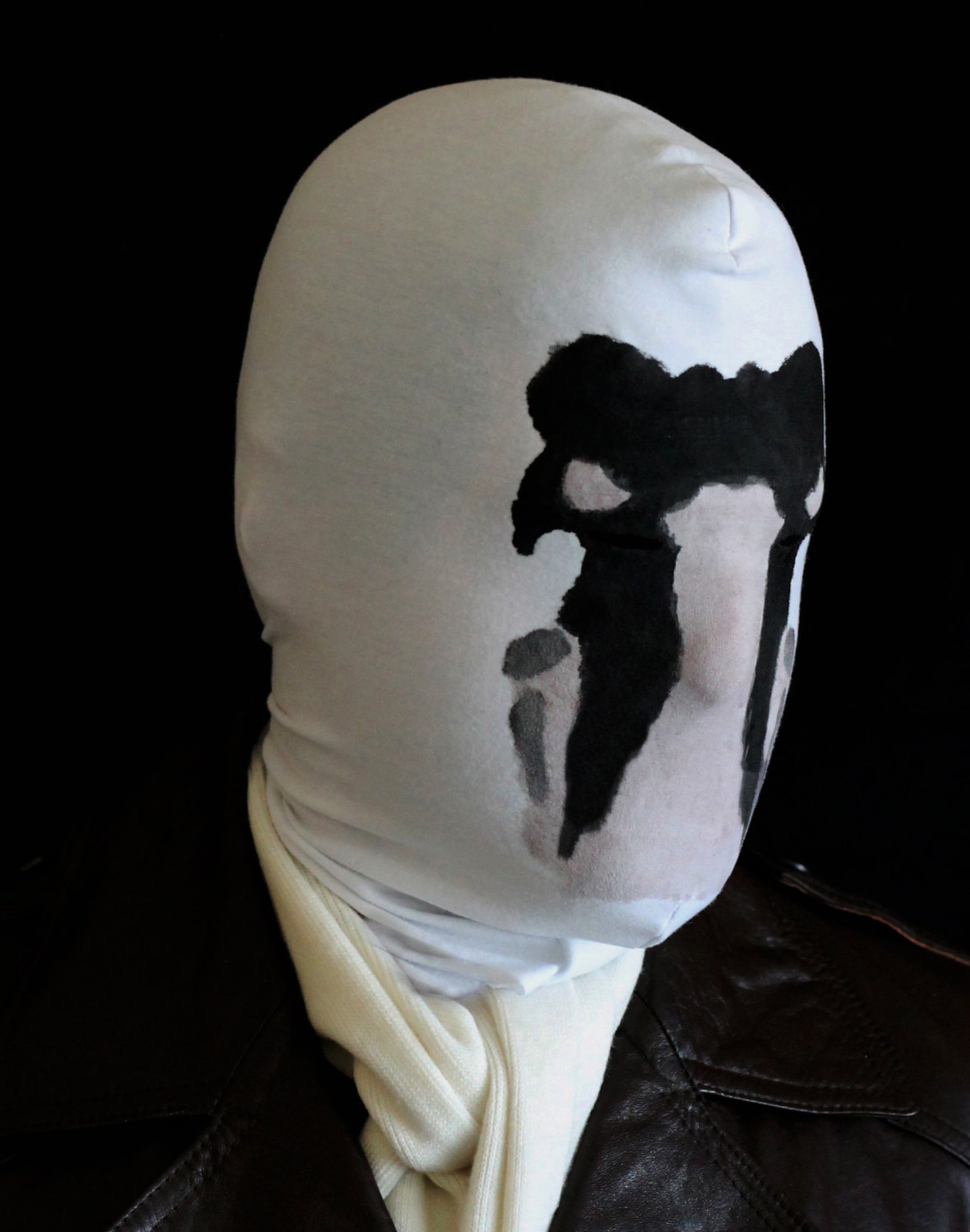 Rorschach Mask With REAL Moving Inkblots Etsy
