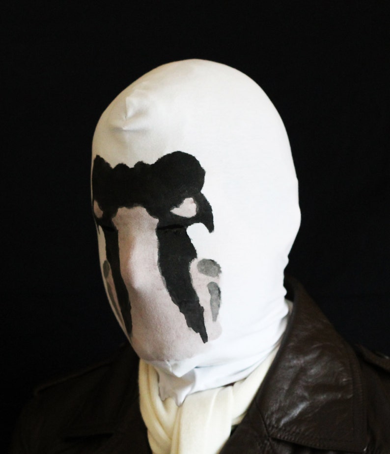 Rorschach mask with REAL moving inkblots image 2