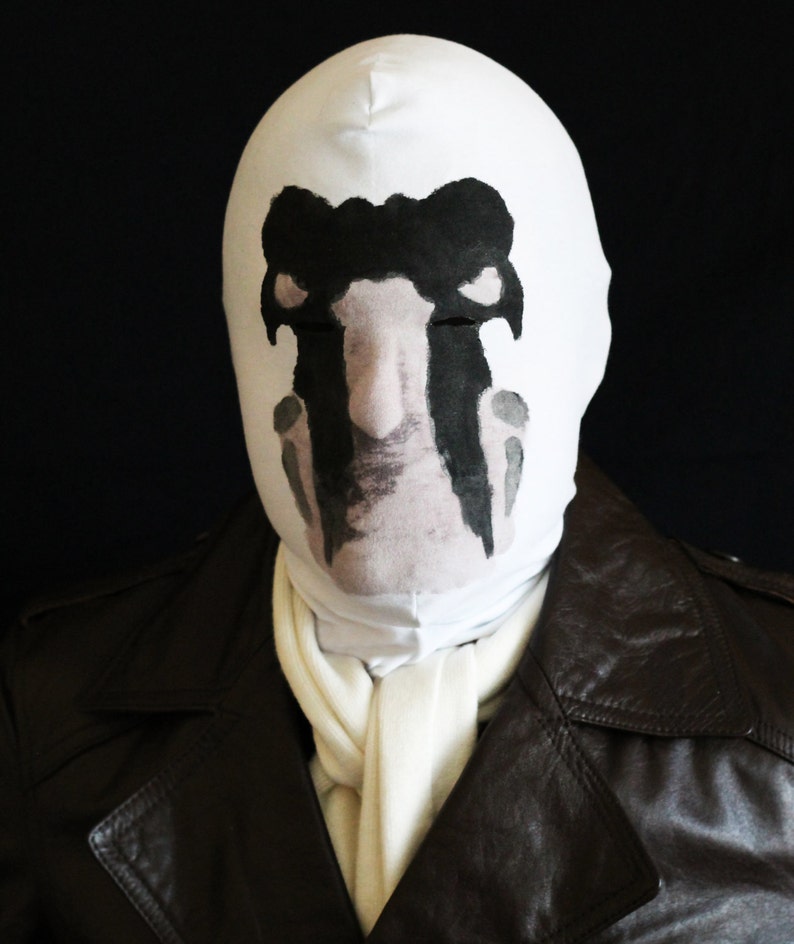 Rorschach mask with REAL moving inkblots image 3