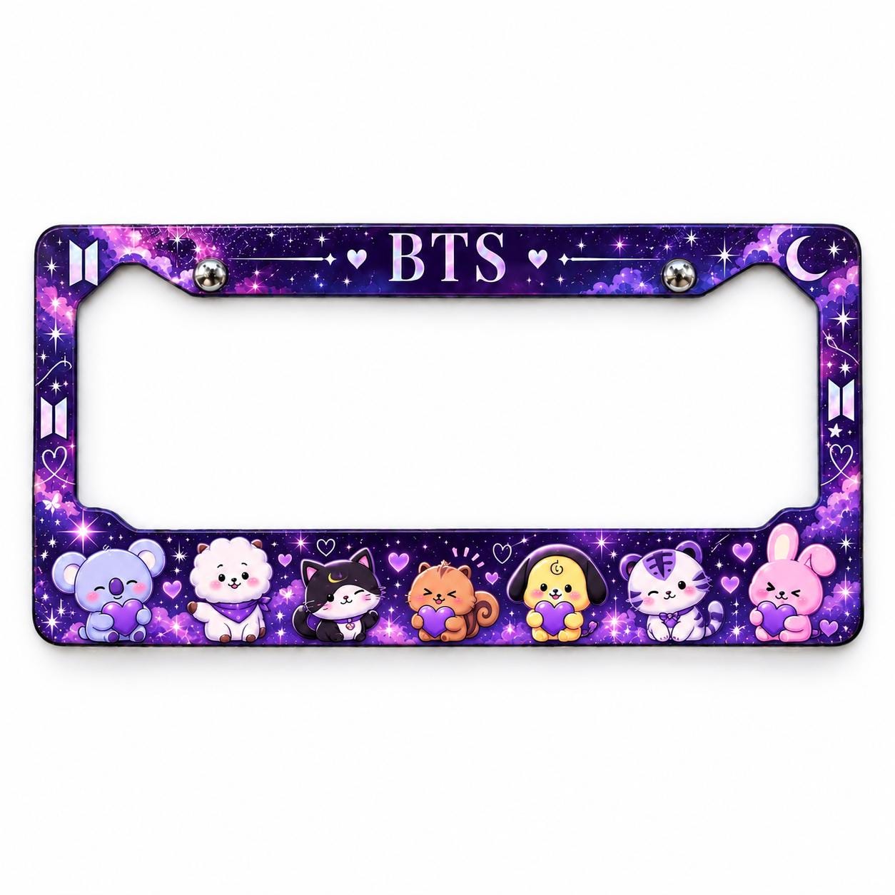 Bts Licence Plate Frame - Etsy