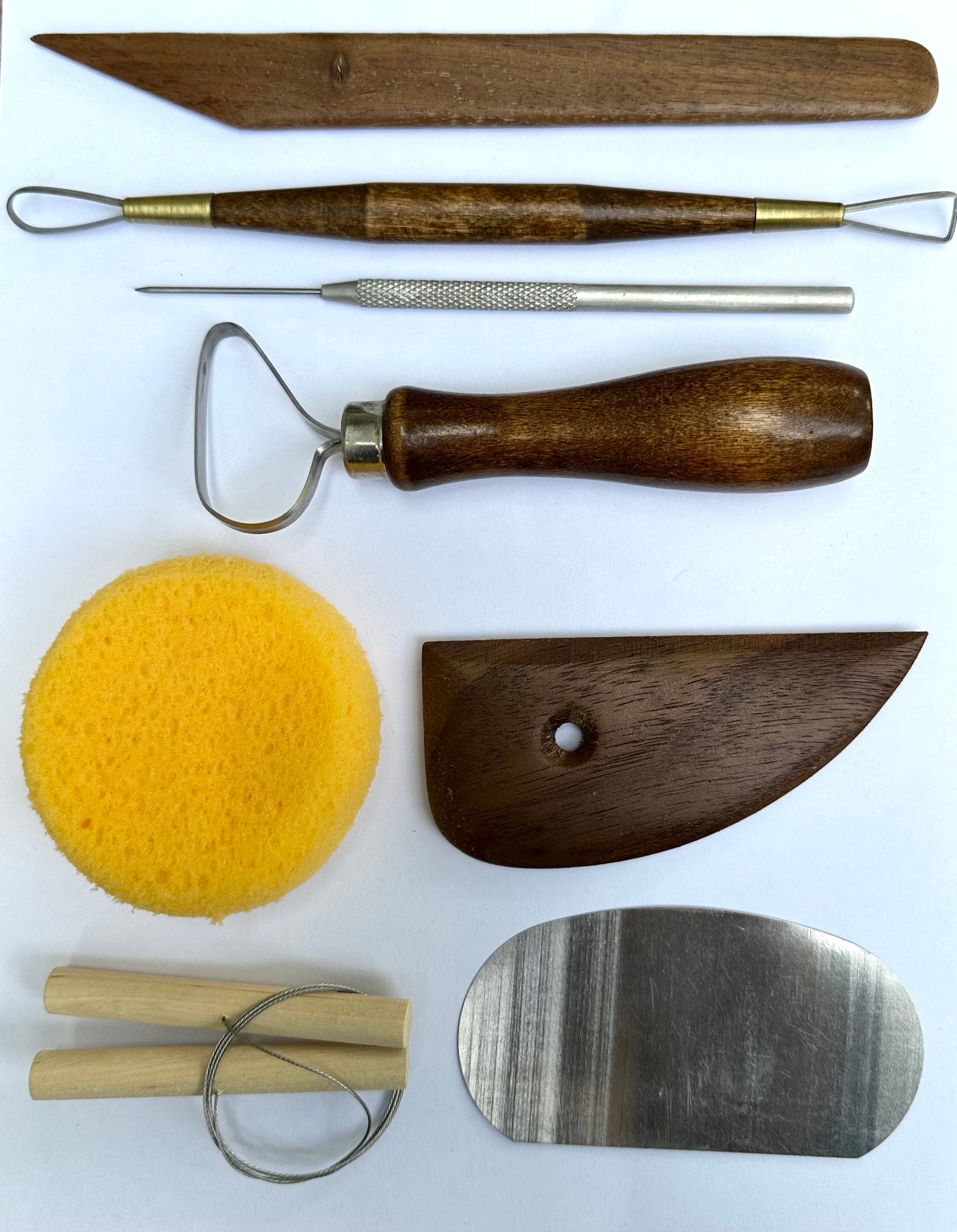 Tool Sets: 11035M Basic Pottery/Clay Tool Kit 8pc