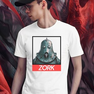 Zork Meme Shirt: Obey to Zork! Gift to Dusk Bloods Gamers