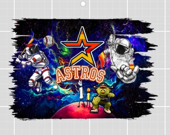 Astros Space PNG for Sublimation for shirts