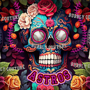 ASTROS dia los Muertos Diseño de vaso del Día de los Muertos