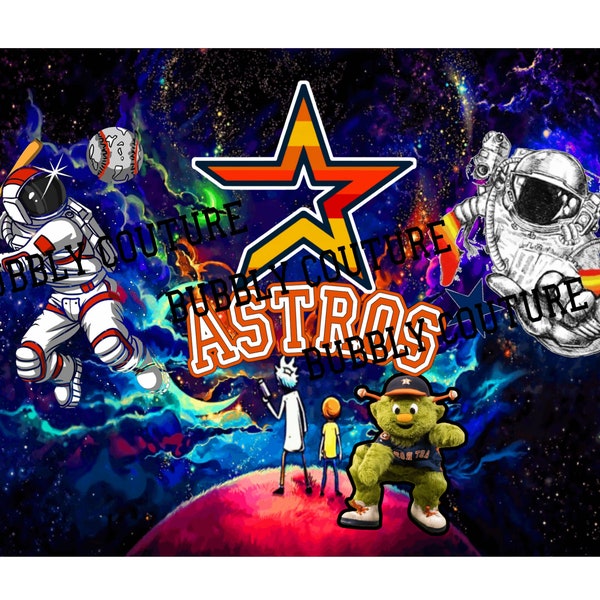 Conception de gobelet de baseball Space City Astros