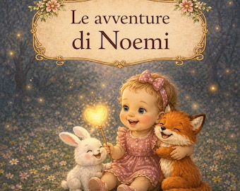 Libro personalizzato per bambini – Storia della buonanotte con il nome del tuo bambino