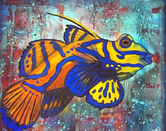 mandarin goby etsy