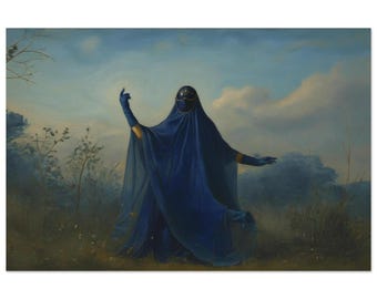 De Kristallen Bewaker: Kunstprint van Fangs