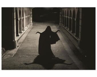 Tunnel der Transmutation: Ätherischer Schatten – Kunstdruck in Ihrer Wunschgröße