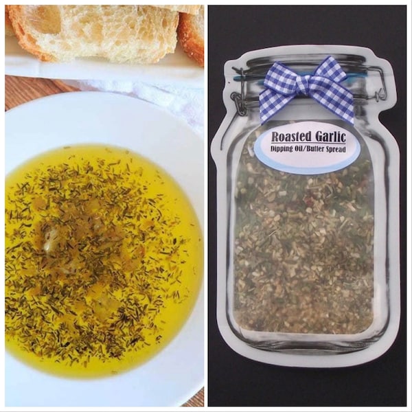 Roasted Garlic Dipping Oil or Butter Spread** Spice Mix