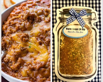 Warm Sloppy Jo Dip