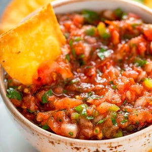 Aimee’s Fresh Salsa Spice Seasoning Mix Homemade Salsa - Fresh - Tomatoes - Cilantro - Onions - Tortilla Chip Dip - Nachos -Layered Taco Dip