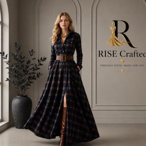 formal dresses mackay Tartan Dress HS24_MAY