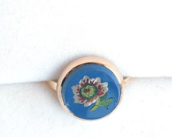 Victorian Micromosaic Ring