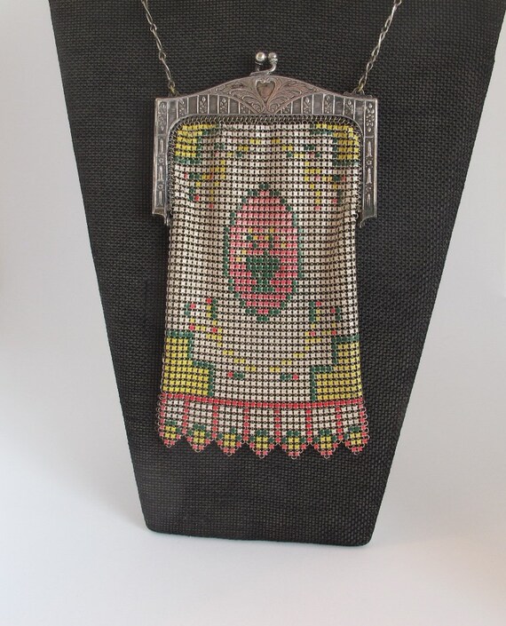 Vintage 1920s Whiting and Davis Mesh metal Purse