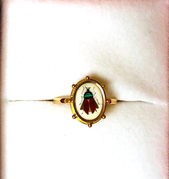 Victorian Scarab Ring