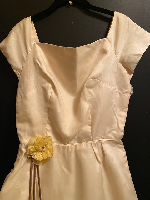 Vintage yellow dress - image 3