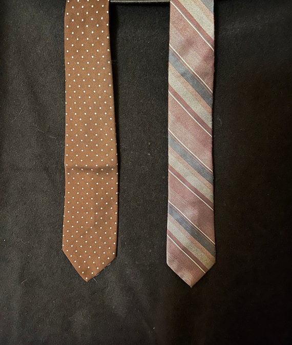 Two vintage Don Loper of Beverly Hills ties