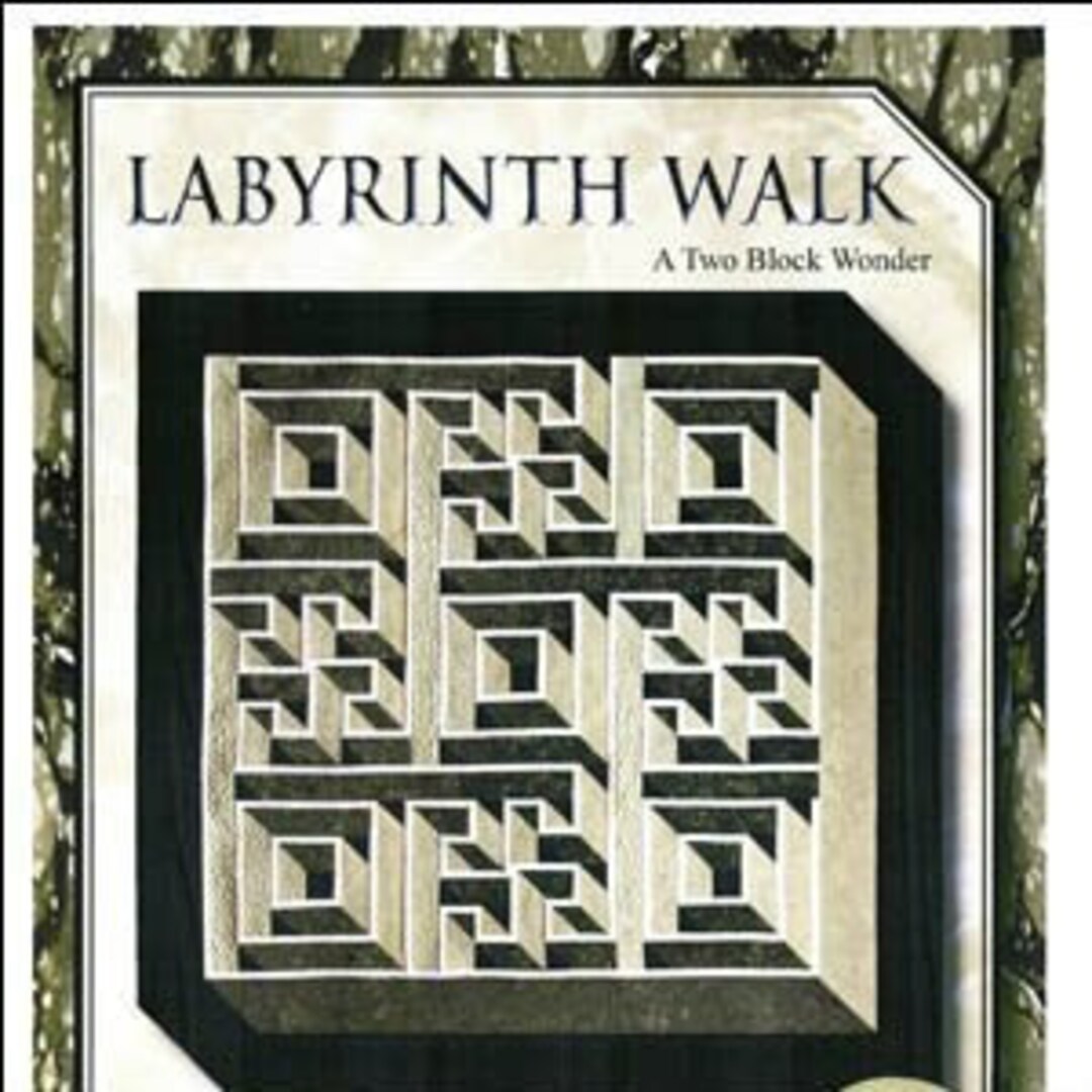 Labyrinth Walk Quilt Muster Queen Size by The Guilty Quilter - Etsy.de