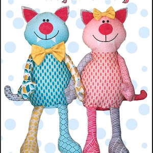 Cool E-Katze Pyjama Tasche Muster