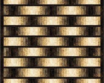 Dream Weaver Quilt Pattern. Queen and Lap size included. Northcott Gradations or Shimmer. Hard copy.