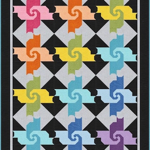 Cats in the Kitchen quilt kit - Mix Basic.