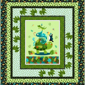 In the Leafy Treetops quilt pattern. Hard copy.