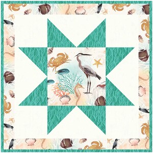 4 Fat Quarter Topper. Digital copy.