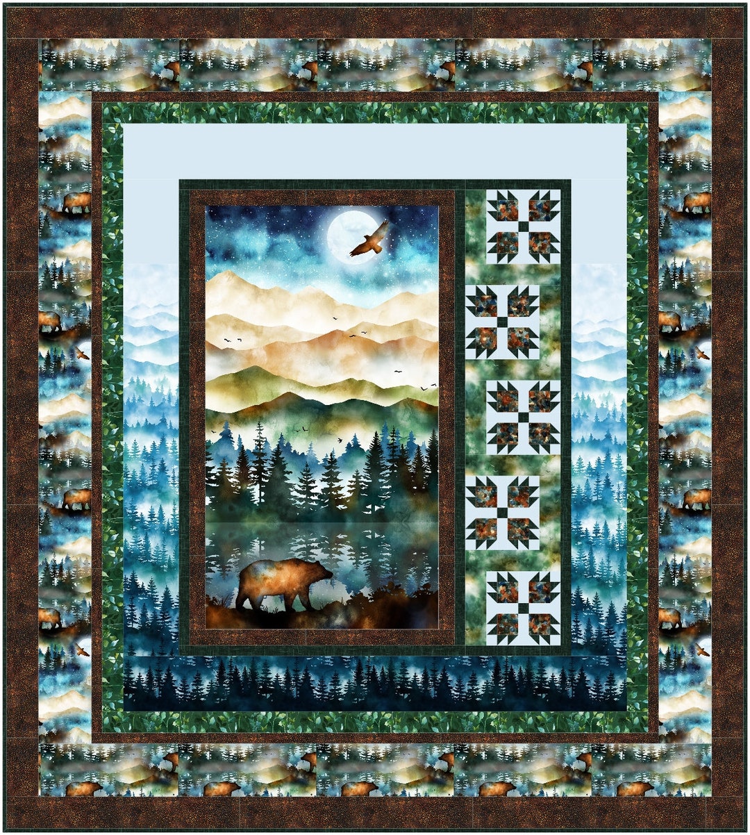 Bear Hugs Quilt Pattern. Hard Copy. Etsy