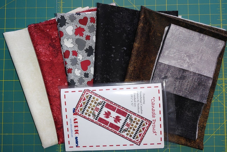 Canada Proud Large Runner Kit, the Fabric Addict, Northcott - Etsy