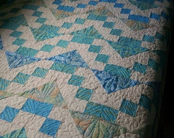 Easy Street Download Quilt pattern. Lap, Twin, Queen all in one pattern